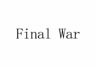 FINAL WAR logo