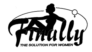 FINALLY THE SOLUTION FOR WOMEN logo