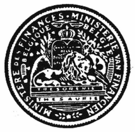 FINANCE MINISTERIE BELGIE logo
