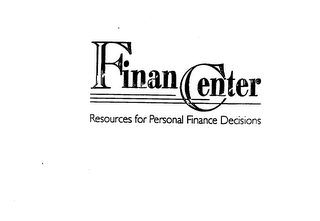 FINANCENTER RESOURCES FOR PERSONAL FINANCE DECISIONS logo