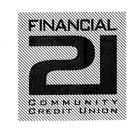 FINANCIAL 21 COMMUNITY CREDIT UNION logo