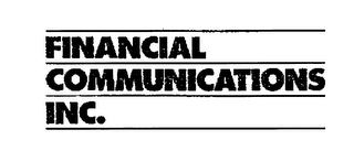 FINANCIAL COMMUNICATIONS INC.