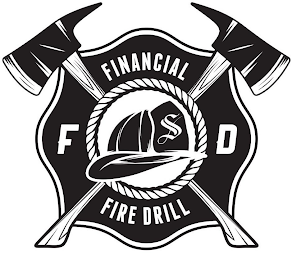 FINANCIAL FIRE DRILL FSD logo
