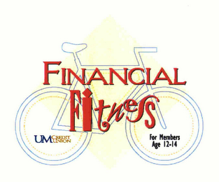 FINANCIAL FITNESS UM CREDIT UNION FOR MEMBERS AGE 12-14 logo