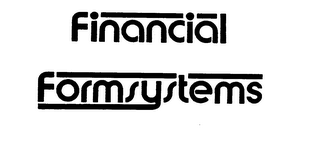FINANCIAL FORMSYSTEMS