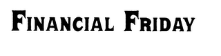 FINANCIAL FRIDAY logo