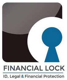 FINANCIAL LOCK ID, LEGAL & FINACIAL PROTECTION logo
