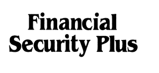 FINANCIAL SECURITY PLUS logo