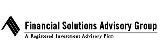 FINANCIAL SOLUTIONS ADVISORY GROUP A REGISTERED INVESTMENT ADVISORY FIRM logo