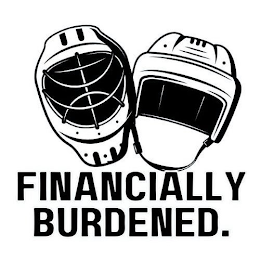 FINANCIALLY BURDENED. logo