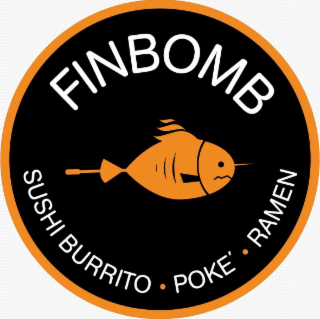 FINBOMB SUSHI BURRITO·POKE·RAMEN logo