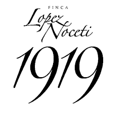 FINCA LOPEZ NOCETI 1919 logo