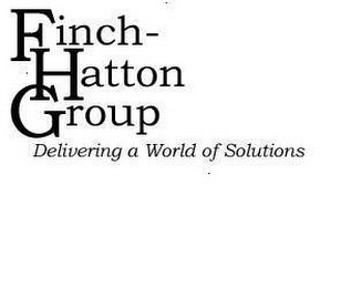 FINCH-HATTON GROUP DELIVERING A WORLD OF SOLUTIONS. logo