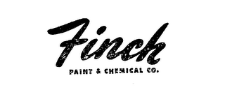 FINCH PAINT CHEMICAL CO. logo