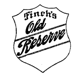 FINCH'S OLD RESERVE logo