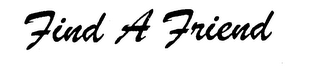 FIND A FRIEND logo
