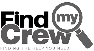 FIND MY CREW FINDING THE HELP YOU NEED logo