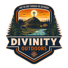 FIND THE WAY THROUGH THE OUTDOORS DIVINITY OUTDOORS logo