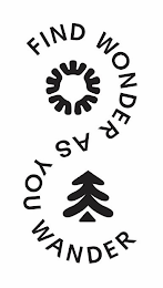 FIND WONDER AS YOU WANDER E S logo