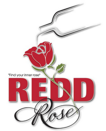 "FIND YOUR INNER ROSE" REDD ROSE logo