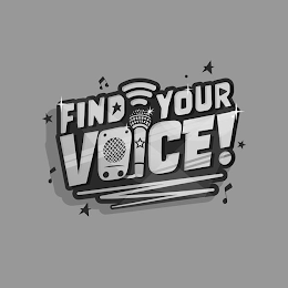 FIND YOUR VOICE! logo