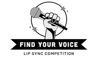 FIND YOUR VOICE LIP SYNC COMPETITION logo