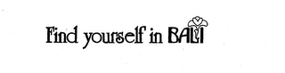 FIND YOURSELF IN BALI logo