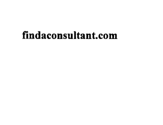 FINDACONSULTANT.COM logo
