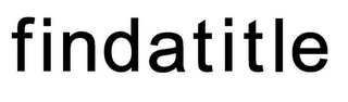 FINDATITLE logo