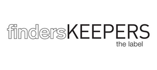 FINDERSKEEPERS THE LABEL logo