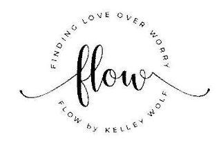 FINDING LOVE OVER WORRY FLOW FLOW BY KELLEY WOLF logo