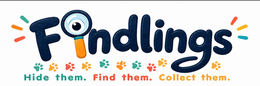 FINDLINGS HIDE THEM. FIND THEM. COLLECT THEM. logo