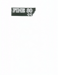 FINE 80 logo
