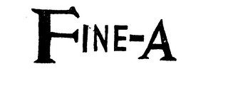 FINE-A logo