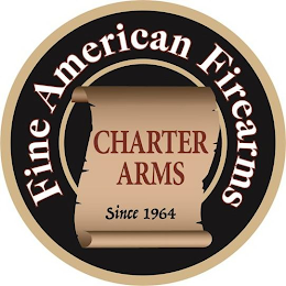 FINE AMERICAN FIREARMS CHARTER ARMS SINCE 1964 logo