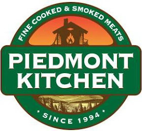 FINE COOKED & SMOKED MEATS PIEDMONT KITCHEN * SINCE 1994 * logo