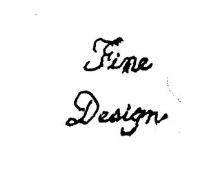FINE DESIGN logo