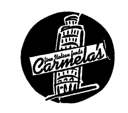 FINE ITALIAN FOODS CARMELA'S logo