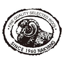 · FINE QUALITY SELECTED WOOL · SINCE 1960 NAKYANG logo