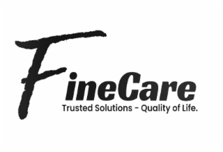 FINECARE TRUSTED SOLUTIONS-QUALITY OF LIFE. logo