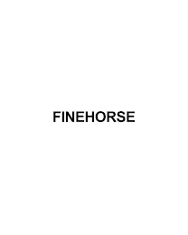 FINEHORSE logo