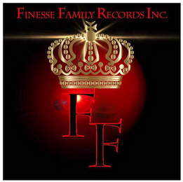FINESSE FAMILY RECORDS INC. F F logo