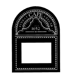 FINEST CAPE CELLAR SINCE 1652 logo