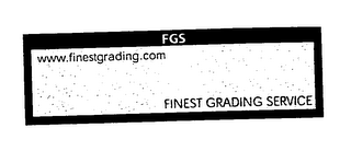 FINEST GRADING SERVICE logo