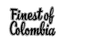 FINEST OF COLOMBIA logo
