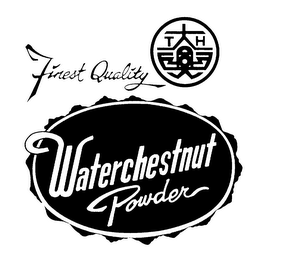FINEST QUALITY WATERCHESTNUT POWDER T H logo