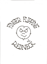 FINGER FLIPPING REDNECK logo