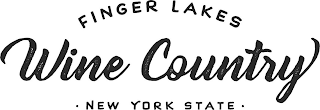 FINGER LAKES WINE COUNTRY NEW YORK STATE logo
