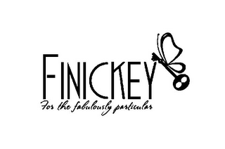 FINICKEY FOR THE FABULOUSLY PARTICULAR logo