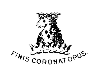 FINIS CORONAT OPUS logo
